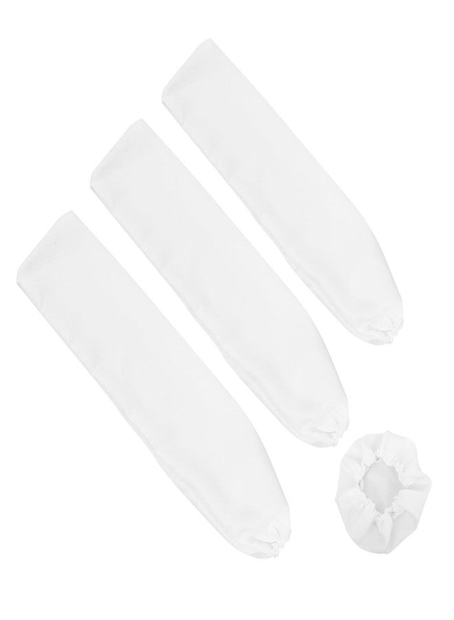 BUGUUYO Ceiling Fan Covers Universal Fit Fabric Covers Easy to Install Guards Fan Blades White Ceiling Fan - Image 1